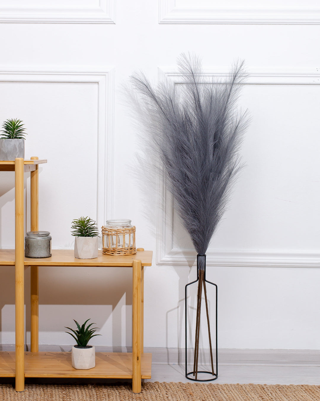 FAUX PAMPAS GRASS - Beige